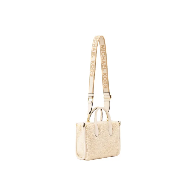 MICHAEL KORS Mirella Polyester Shoulder Bag Crossbody Bag Handbag Extra Small Women's Natural White-2