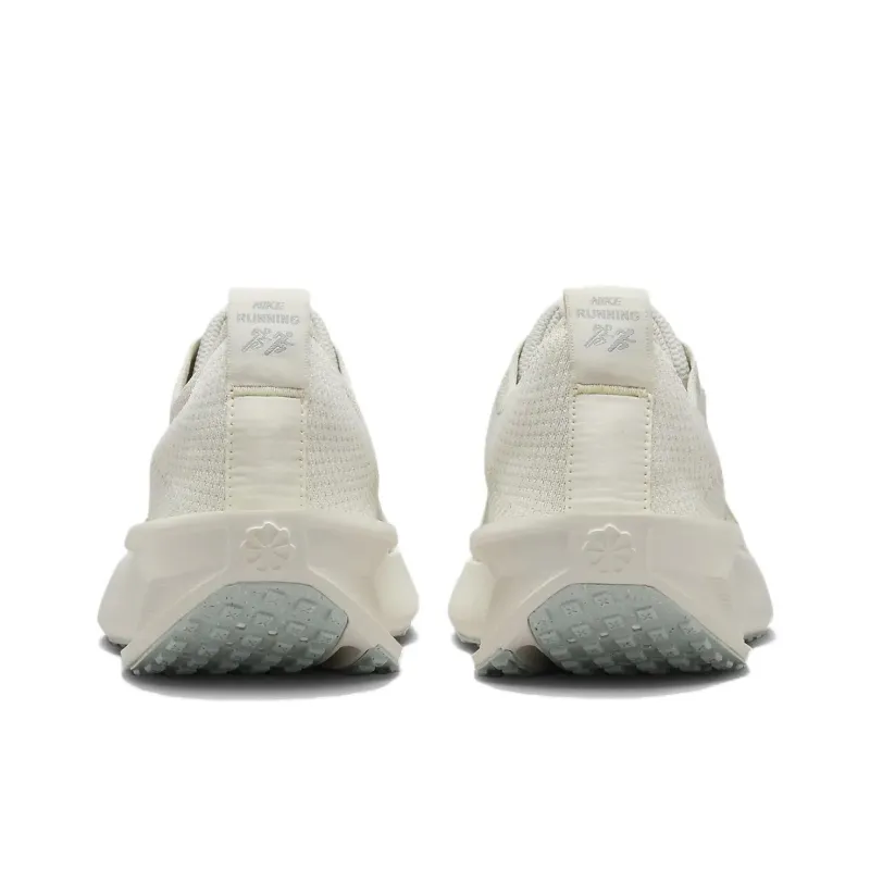 Nike Interact Run Anti Slip Wear Resistant Low Top Running Shoes Women's Beige-4