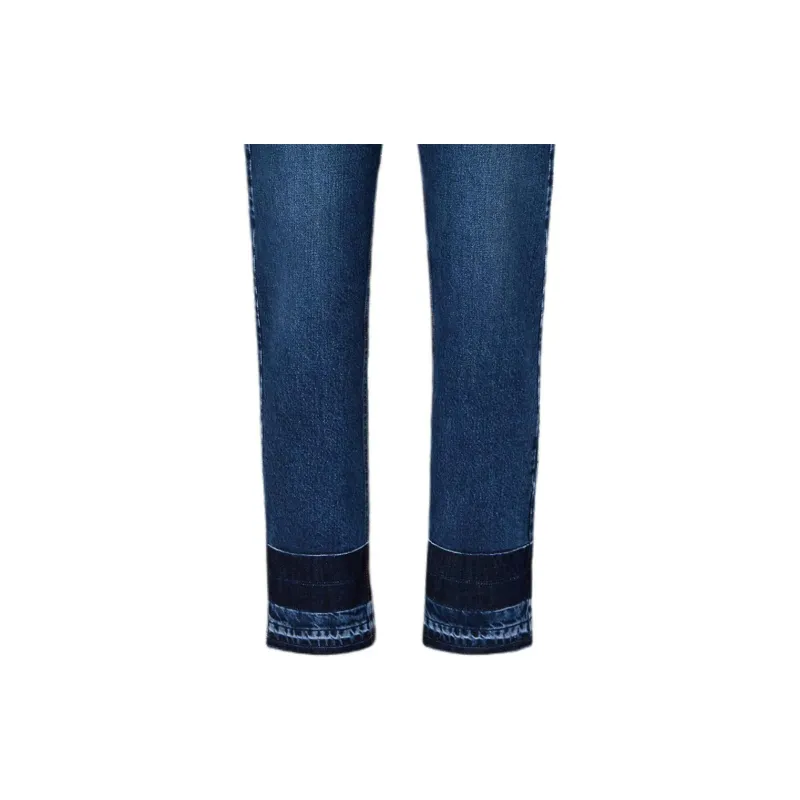 LOUIS VUITTON Washed Raw Denim Jeans-4