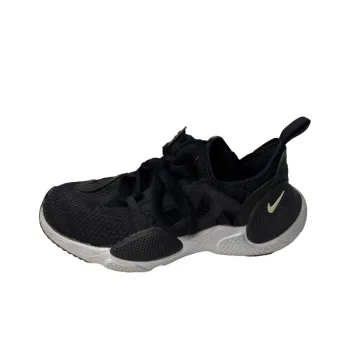 Nike Huarache Edge Anti Slip Wear Resistant Low Top Kids' Running Shoes Black Children Aged 3 7 Years Old