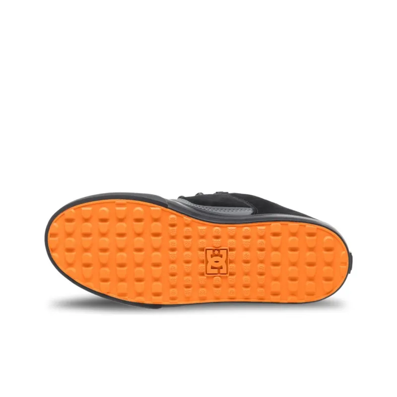 DC Shoes Pure WNT Low Top Skateboard Shoes Men's Black Gray Color-5