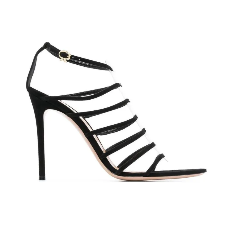 GIANVITO ROSSI Ribbon 105mm Strappy Sandals-1