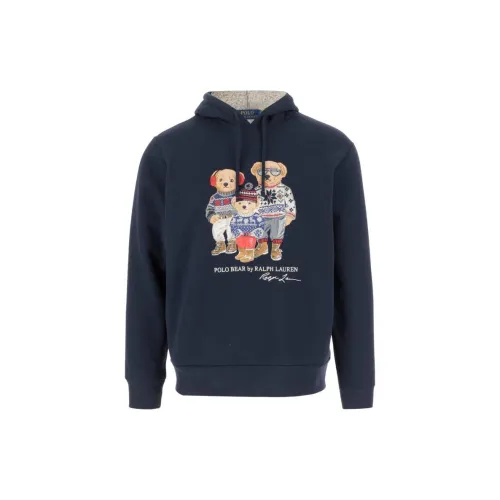 Polo Ralph Lauren Bear Family Fleece Hoodie