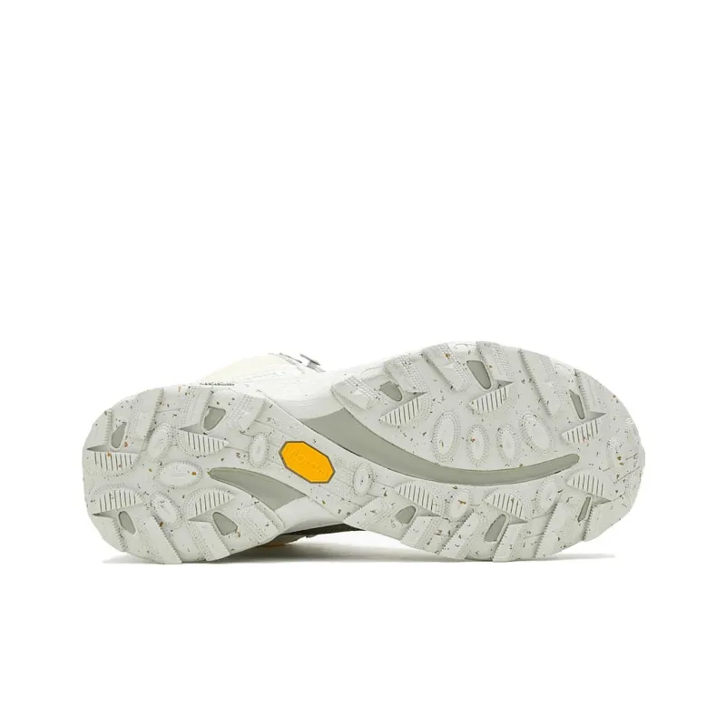 MERRELL Speed Solo Slip Resistant Water Resistant Mid Top Trekking Shoes Women's Ecru-4