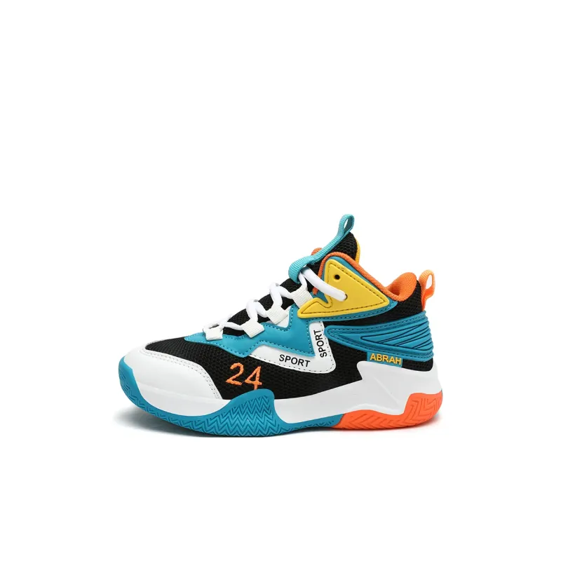 FIRS Kids Wear Resistant Rebound Breathable Children's Basketball Shoes Kids'-4