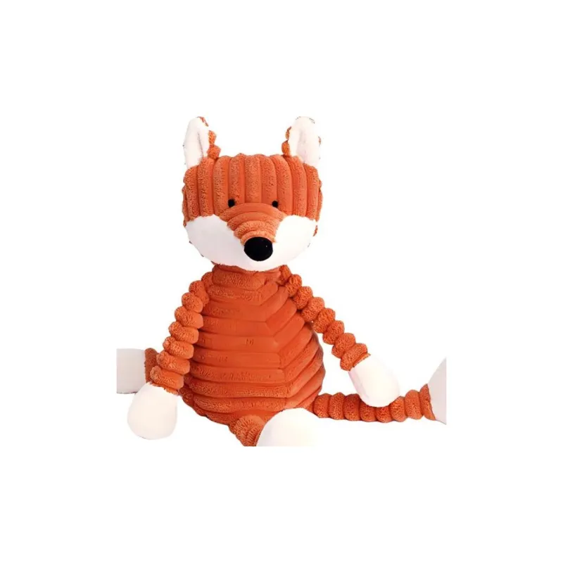 JELLYCAT Forest Animal Collection Corduroy Fox Dolls Plush Doll 34cm High-2