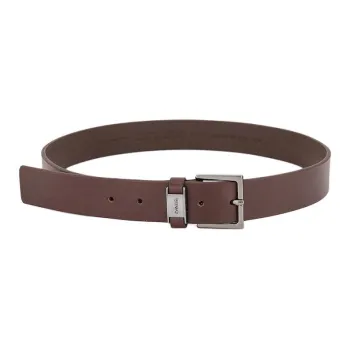 HUGO BOSS Cow Leather Belts Men's Brown  