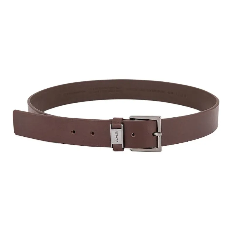 HUGO BOSS Cow Leather Belts Men's Brown  -0
