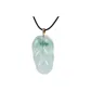 Karat Gold Buckle Jadeite Green Floral Gold Branch Jade Leaf