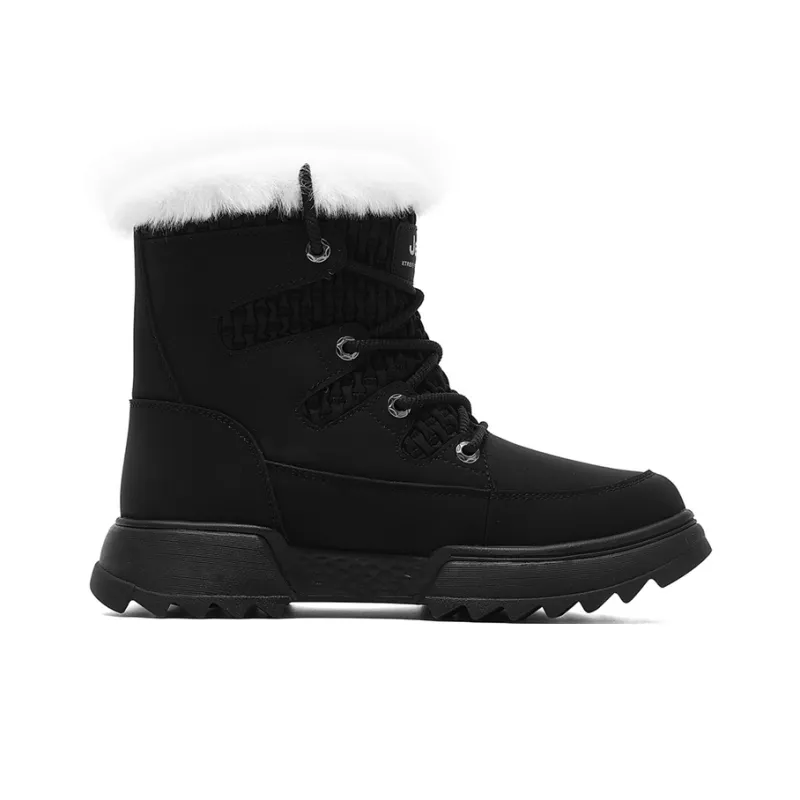 Jeep Warm Wear-Resistant Cushioning Short Snow Boots Men's-5