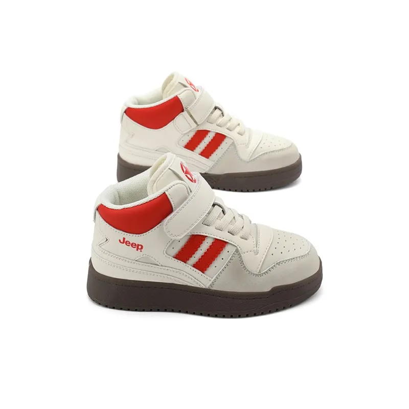 Jeep Kids' Skateboarding Shoes Beige Red Kids'-6
