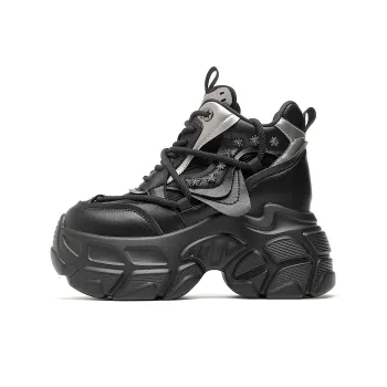 CARDANRO Small sized Sky Vegetables Slip Resistant Cushioning Mid Top Chunky Sneakers Women's