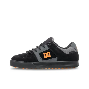 DC Shoes Pure WNT Low Top Skateboard Shoes Men's Black Gray Color