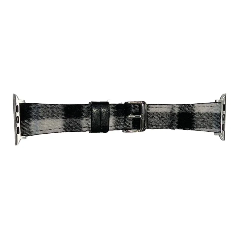 NCFCK Watch Band Apple Compatibility Plush Leather Material-2
