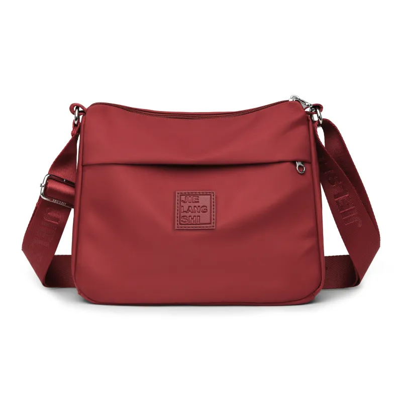 Gerlanx Nylon Fabric Shoulder Bag, Crossbody Bag Unisex Multicolor-11