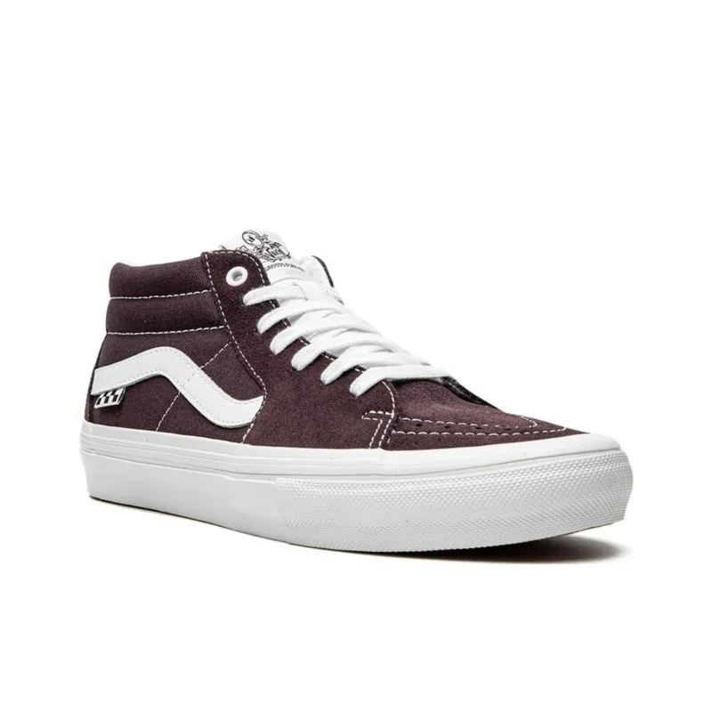 Vans Skate Grosso Mid 'Wrapped Wine' Sneakers-2