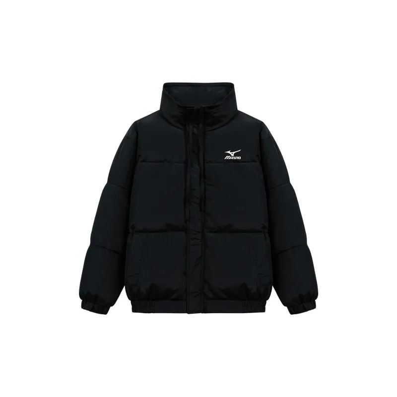 Mizuno Puffer Jacket Unisex Black, Comes With Necklace-1