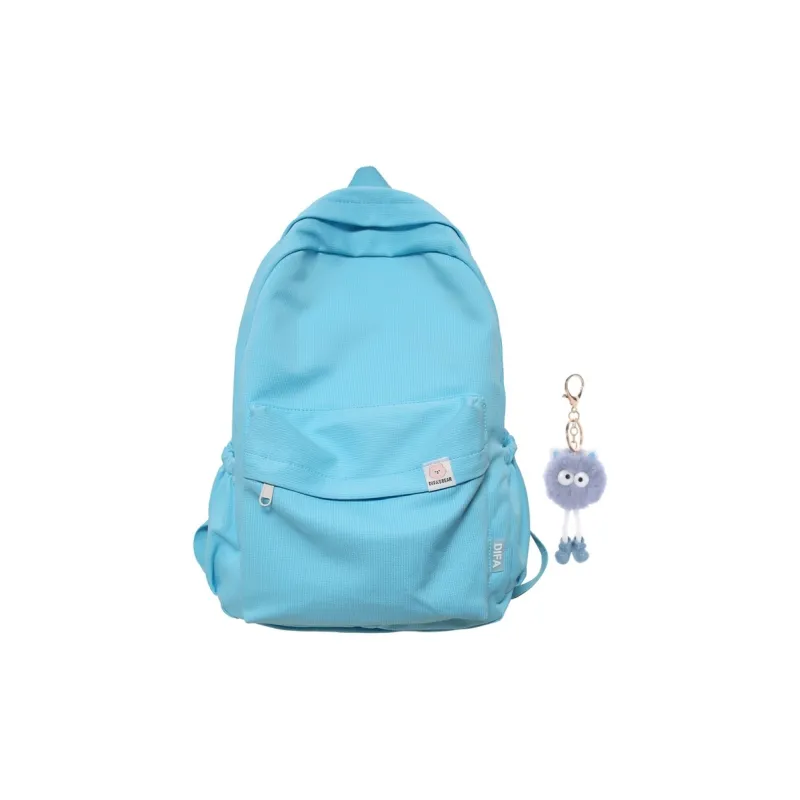 KAMLUI Nylon Backpack Regular Unisex Yellow/Blue/Black/Ecru/Pink-3