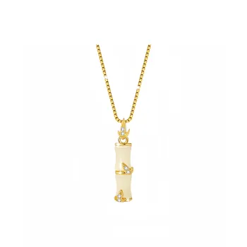 YUFANGCHUN Hetian Jade Necklaces White Jade/Pale Greenish White Jade Unisex