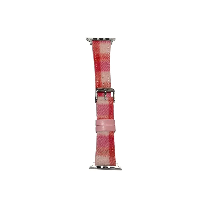 NCFCK Watch Band Apple Compatibility Plush Leather Material-6