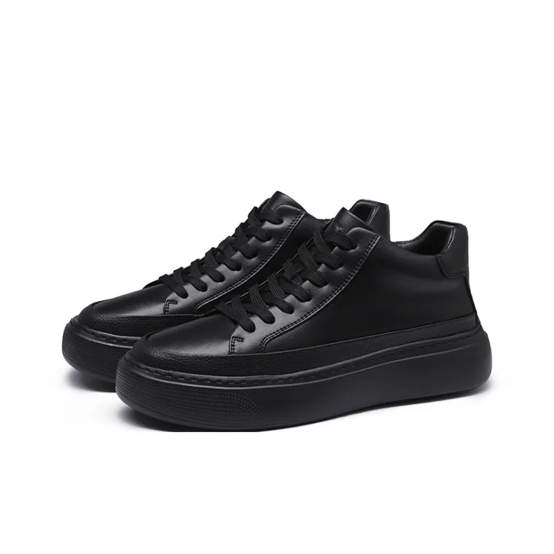 Haobin Warm And Wear Resistant Mid Top Skateboard Shoes Men's-12