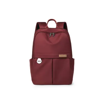 Gerlanx Nylon Fabric Backpack Unisex Cocoa Glacier Blue Terracotta Classic Black Cool Tea Light Cream