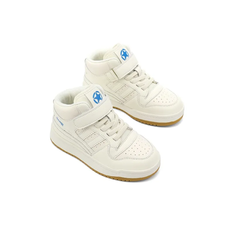 Jeep Kids' Skateboarding Shoes Ecru Kids'-4