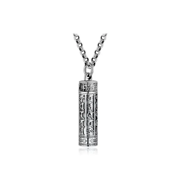 CUTE DAME S999 Fine Silver Sterling Silver Necklaces Unisex Silver-0