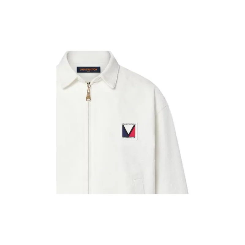 LOUIS VUITTON Lv X Ac Embossed Monogram Bomber Jacket-4