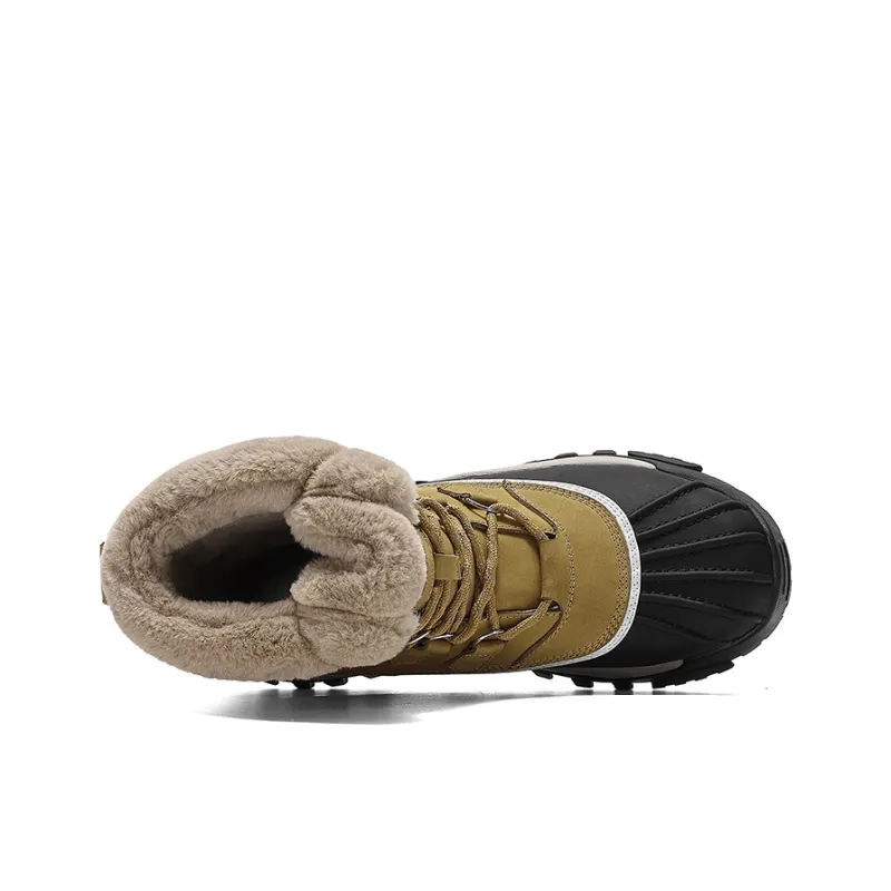 Jeep Warm Water-Resistant Wear-Resistant Cushioning Short Snow Boots Men's-9