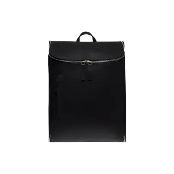 BONASTRE Leather Backpack Men's Black