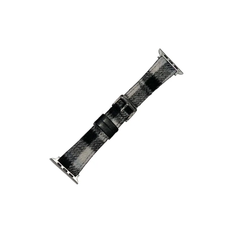 NCFCK Watch Band Apple Compatibility Plush Leather Material-1