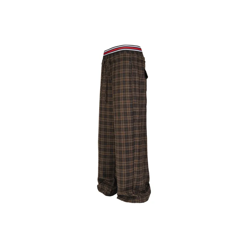 GBXM Casual Pants Unisex Brown-2