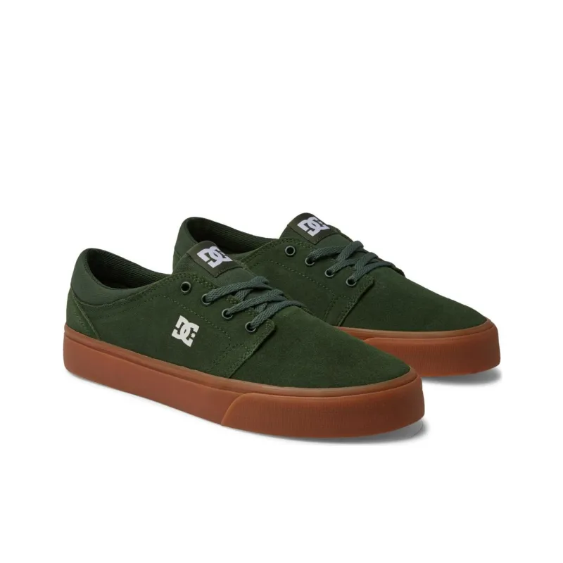 DC Shoes Trase SD Low Top Skateboard Shoes Men's Green-2