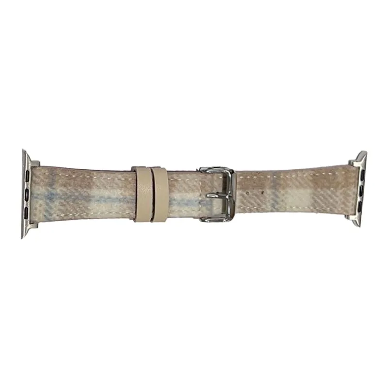 NCFCK Watch Band Apple Compatibility Plush Leather Material-14