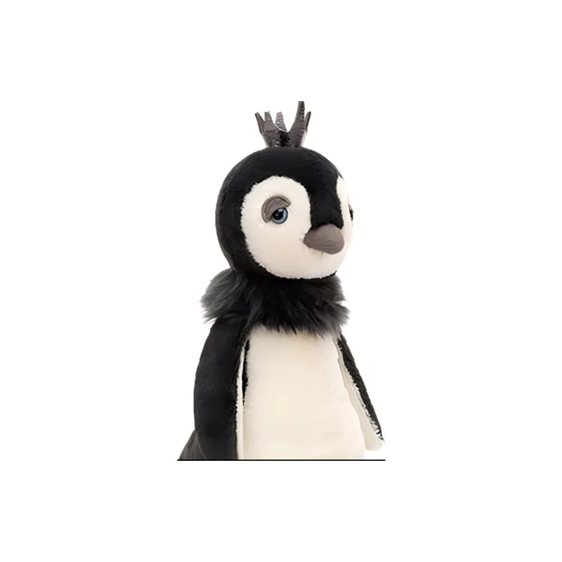 JELLYCAT Polar Regions Collection Animal Penguin Prince Dolls Plush Doll 26cm Height-3