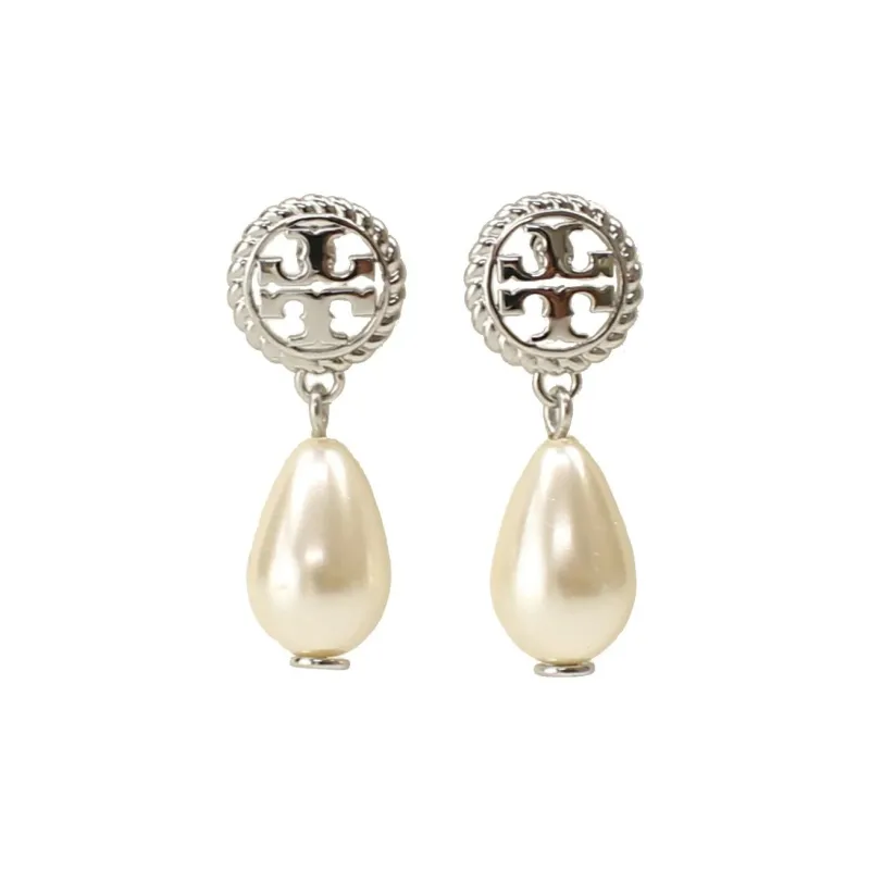 TORY BURCH Metal Earrings Women's Silver-0