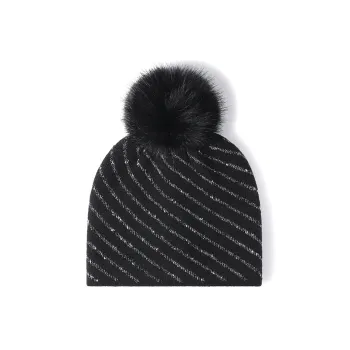 Yamaichi Maru Faux Rabbit Fur Beanies Unisex