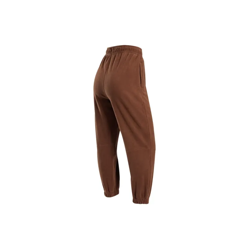 Nike AS W NK ONE TF PANT POLAR GCEL Knitted Sports Pants Women's Khaki-1