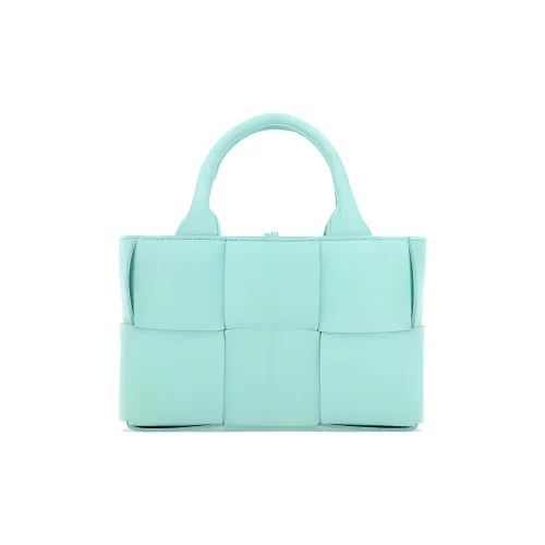 Bottega Veneta ARCO Sheepskin Tote Bag Shopping Bag Shoulder Bag Crossbody Bag Handbag Extra Mini Women's Light Blue