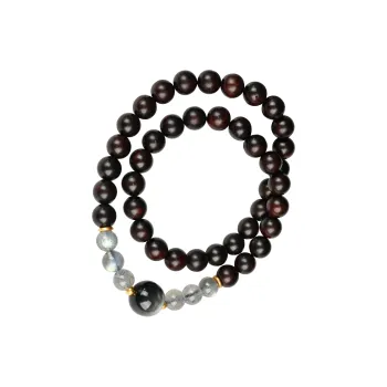 Magic Circle Pterocarpus Wooden Bracelets Unisex