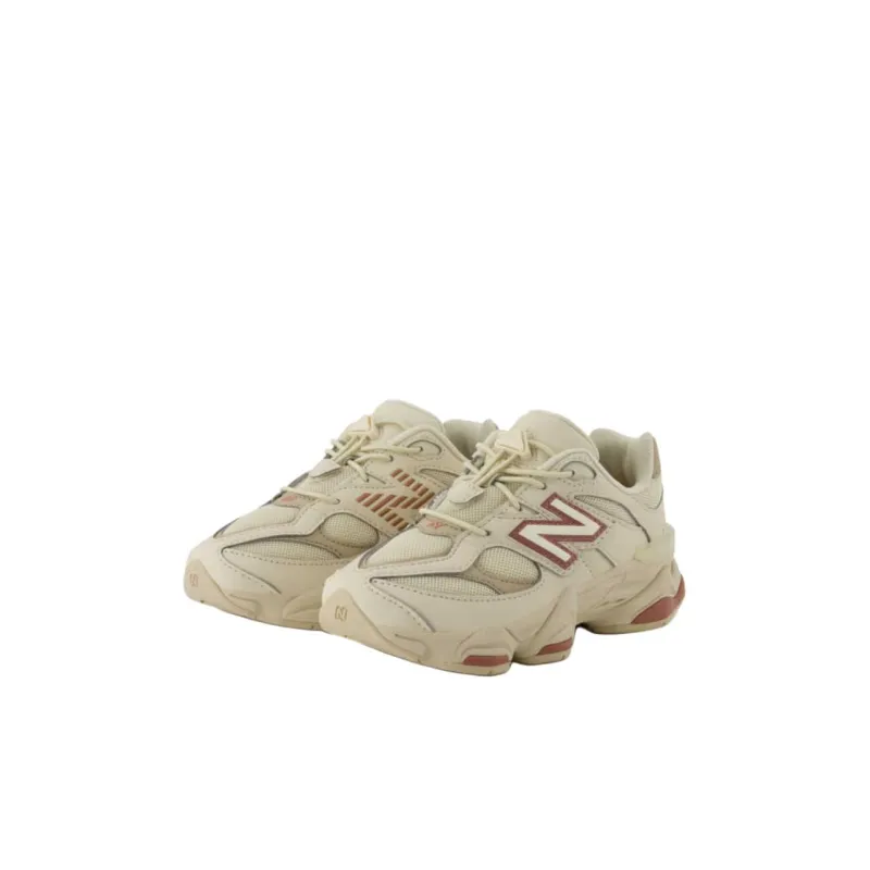 New Balance NB 9060 Shock Absorbers Low Top Kids' Running Shoes Beige Children Aged 3 7 Years Old-1