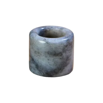 Jade Charm Yao Hetian Jade Rings Blue And White Men's