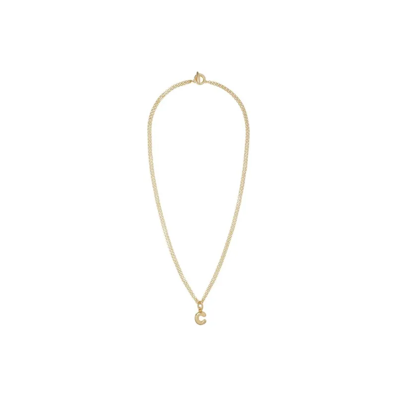 Roxanne Assoulin The Puffy Initial Necklace-1