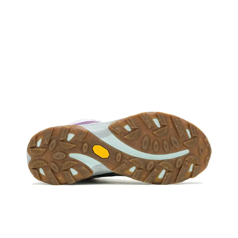 MERRELL Speed Solo Slip-Resistant Water-Resistant Mid-Top Trekking Shoes Women's Purple-4