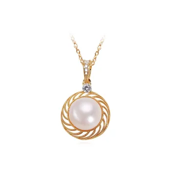 HENGSHENG Freshwater Pearl Necklaces Women's