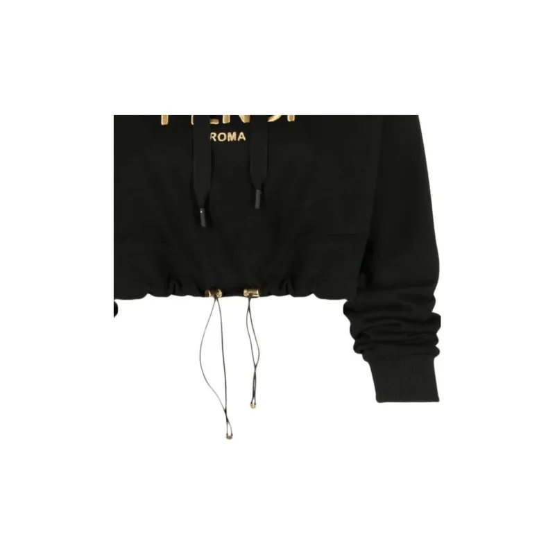 FENDI SS22 Sweatshirt Women's Black-5