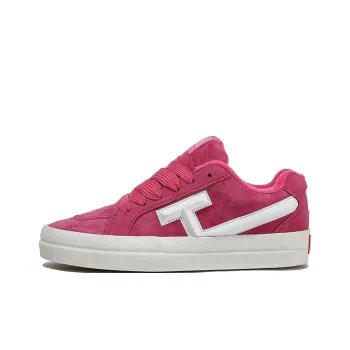 IEXX Anti Slip And Wear Resistant Balance Low Top Skateboard Shoes Unisex Dragon Fruit Red