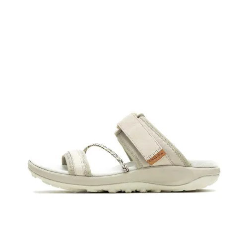 MERRELL Slip-Resistant Abrasion-Resistant Slide Slippers Women's Beige