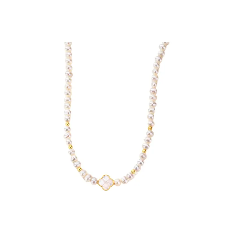 YUDIAN Freshwater Pearl Necklaces Women's-0